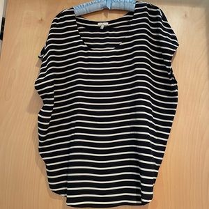 Joie striped silk blouse
